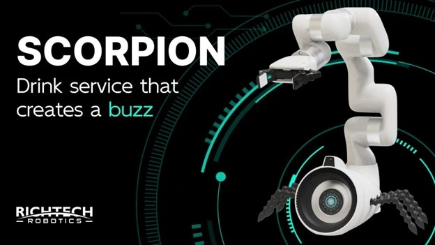 Richtech Robotics lanza Scorpion, el Bartender IA, impulsado por NVIDIA