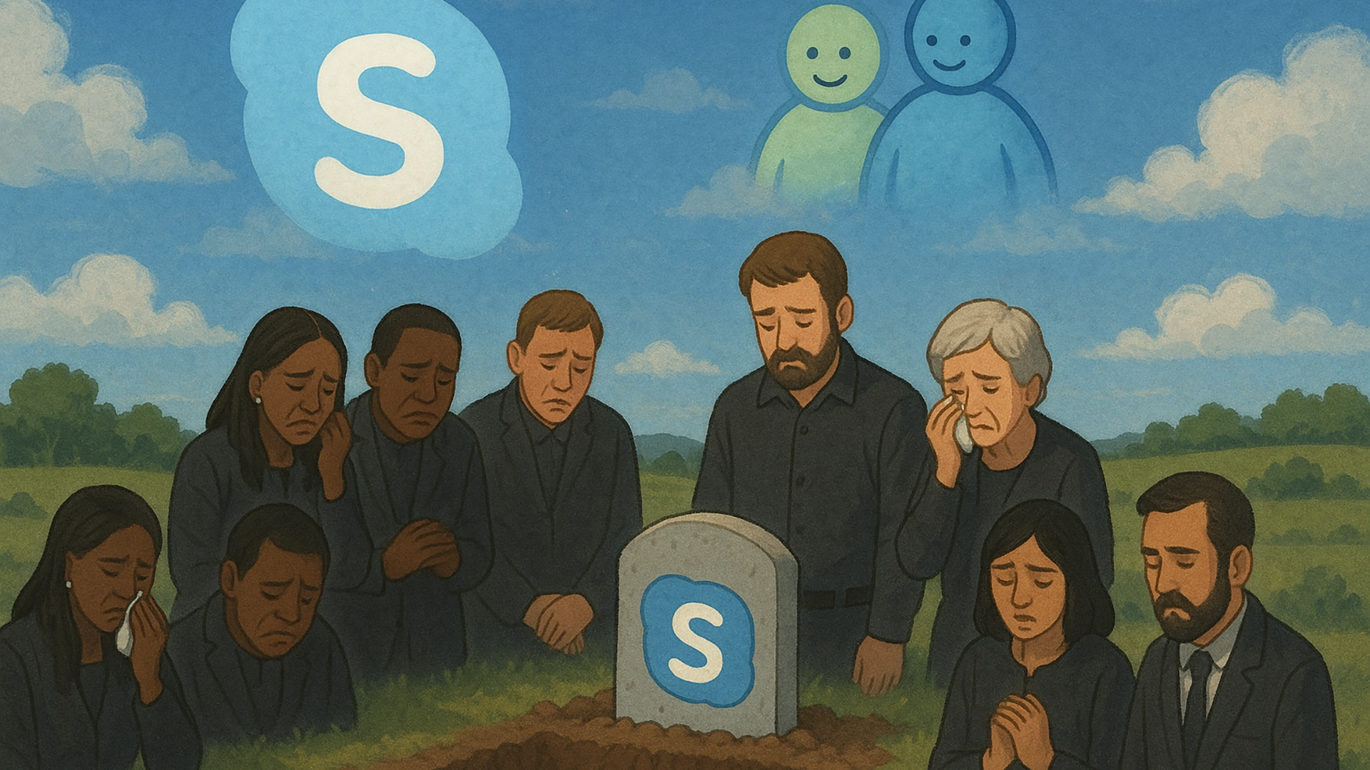 Opinión: Skype se ha ido: El memorial en línea a una amada tecnología